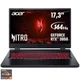 Игровой ноутбук Acer Nitro 5 AN517- 42 AMD Ryzen™ 5 6600H до 4, 50 ГГц, 17, 3 дюйма, Full HD, IPS, 144 Гц, 8 ГБ, 512 ГБ SSD, NVIDIA® GeForce RTX™ 3050 4 ГБ, черный - изображение 1