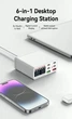 Зарядное устройство 55W 6в1 4хType-C|2xUSB - изображение 4