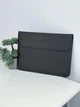 Чохол-папка для MacBook (13.3"–14.2") Leather PU – Black - зображення 4