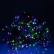 Уличная светодиодная гирлянда Бахрома 36 м 600 LED от сети, черный провод, мультиколор - изображение 2