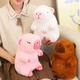 Інтерактивна дихаюча Капібара Snuggle Pulse CapyBuddy 30 см м'яка плюшева іграшка, коричнева - зображення 9
