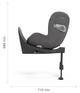 Fotelik samochodowy Cybex Platinum Sirona T i-Size Plus 0-18 kg (4063846405053) - obraz 15