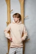 Чоловічий бежевий худі Вершник Святковий 3XL UKRS-9981 UkrGlamour - зображення 10