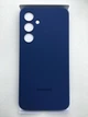 Чехол силиконовый Silicone Case для Samsung Galaxy S24 FE (S721) Blue - изображение 4