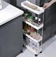 Удобная полочка на колесах для кухни абованной комнаты - изображение 1