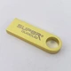 USB мини Флешка для компьютера 16ГБ Super DuoDuo металлическая флешка Золотистый - изображение 6