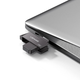 Металева Флешка USB 3.0 16ГБ Usams High Speed Flash US-ZB194 16gb Чорний - зображення 9