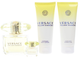 Набір для жінок Versace Yellow Diamonds Туалетна вода 90 мл + Туалетна вода 5 мл + Лосьйон для тіла 50 мл + Гель для душу 100 мл (8011003899838) - зображення 1