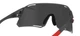 Окуляри Tifosi Rail Race, Satin Vapor з лінзами Clarion Red/Clear - изображение 4