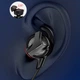 Навушники Type-C провідні вакуумні з мікрофоном гарнітура Baseus GAMO Type-c Wired Earphone C15 Чорний - зображення 12
