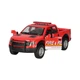 Металевий інерційний пікап Ford F-150 SVT Raptor Supercrew Police/Fire 5", відкриваються двері - зображення 1