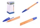 Ручка шариковая ORANGE, JOBMAX, синяя, 50 шт., BM.8119-01 - изображение 2
