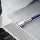 Кабель с поддержкой быстрой зарядки BASEUS Type-C to Type-C Cafule Series Metal |2m, 5A, 100W, PD| (CATJK-D05) - изображение 3