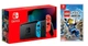 Nintendo Switch Neon blue/red - Обновлённая версия + Игра Lego City Undercover - изображение 1