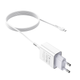 Сетевое зарядное устройство для телефона + кабель USB-Micro Android HOCO C81A |1USB, 2.1A| Белый - изображение 4