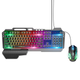 Игровой набор Gaming Combo 2-in-1 клавиатура+мышь HOCO RGB GM12 Черный - изображение 7