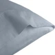 Наволочка MBM HOME Лунное сияние 50x75 см Облачный серый Сатин (BL-P-10 CLOUDY GRAY) - изображение 3