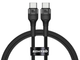 Кабель зарядки 100 W Senteo ST-01 USB C - USB C кабель PD3.0 Fast зарядний шнур 5A /20V 1м для iPhone 15 16 17 - изображение 1