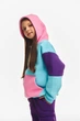 Детский спортивный утепленный костюм Kindamor Snug Princess Purple/Blue, флис для девочки 134 см фиолетовый с голубым - изображение 7