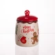 Банка для сипких продуктів порцелянова 9х13 см для кухні 1 шт Merry Christmas PS-5386 - зображення 2