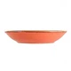 Тарелка глубокая Orange фарфоровая 210 мм Porland 197621/O - изображение 1