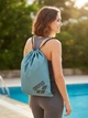Рюкзак спортивный тканевый Arena Arena One Go Swimbag 010239-300 Зеленый (3468337636281) - изображение 3