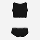Комплект женского белья (топ + трусики-хипстеры) хлопковый Pierre Cardin I022SZ0IT.P02.SK24-BUSTIYERTKM.VR046 S Черный (8683858580881) - изображение 2