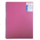 Записна книга блокнот Buromax CLASSIC А6 80 л клітка на пружині червоний (BM.2589-005) - зображення 1