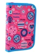 Пенал-книжка Smart HP-04 Bright fantasy 1 отделение 2 отверстия Розовый с голубым (532032) - изображение 2