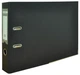 Регистратор 7 см Buromax PP А3 двухсторонняя горизонтальный черный ELITE (BM.3003-01) - изображение 2
