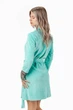 Халат жіночий велюровий з довгими рукавами Felisiya Lingerie Бурштиновий 73-375 L (2000002511014) - зображення 2