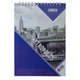 Записная книга блокнот Buromax METROPOLIS A5 48 л клетка синий (BM.24545101-02) - изображение 1