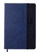 Записна книга блокнот Buromax RECORD A5 96 л клітина позов.шкіра синій (BM.295110-02) - зображення 2
