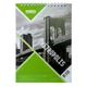 Записная книга блокнот Buromax METROPOLIS A5 48 л клетка салатовый (BM.24545101-15) - изображение 2