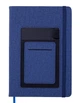 Записная книга блокнот Buromax COMFORT A5 96 л линия иск.кожа синий (BM.295209-02) - изображение 1