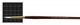 Кисть синтетика Rosa Snow 1098R Kolos круглая №2 длин. ручка (4823064902006) - изображение 1