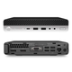 Комплект монитор+ неттоп HP/MSI EliteDesk 800 G3 s1151 Монитор 27" Core i5-6500T/ DDR4 8GB/ SSD256GB M.2/ Wi-Fi Black Мини ПК - Б/У - изображение 7