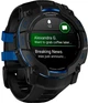 Смарт-годинник Garmin Instinct 3 50mm AMOLED Black with Bolt Blue Accents (010-03020-03) - зображення 1