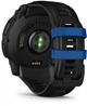 Смарт-годинник Garmin Instinct 3 50mm AMOLED Black with Bolt Blue Accents (010-03020-03) - зображення 3