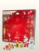 Новогодний адвент календарь с конфетами Lindt Advent Calendar 196г - изображение 2