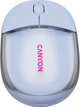 Миша Canyon OnClick 24 Dual-mode Silent Bluetooth/Wireless Transparent/Blue (CNS-CMSW24BL) - зображення 2