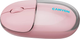Миша Canyon OnClick 24 Dual-mode Silent Bluetooth/Wireless Transparent/Pink (CNS-CMSW24P) - зображення 4