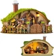 Румбокс Хатина Хобіта Інтер'єрний конструктор The Magic Ring House DIY Roombox Kit SQ-59 - изображение 2