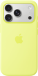 Панель Apple Silicone Case with MagSafe для Apple iPhone 17 Pro Neon Yellow (MGFF4) - зображення 1