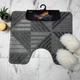 Коврик под унитаз ТМ Banyolin Classik 50х60см CLC202224 172-Grey_U - изображение 1