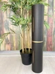 Коврик для йоги и фитнеса каучуковый Lita Asana Black PU/coconut/rubber Yoga mat черный 183х68х0,5 см - изображение 5
