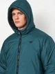 Куртка двусторонняя демисезонная с капюшоном мужская Adidas Originals Adicolor Reversible JX6447 L Черная (4068809587401) - изображение 4