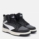 Подростковые демисезонные ботинки для мальчика Puma Rebound V6 Mid Jr 39383129 36 (3.5) Black/White/Dusky Gray (4069156709966) - изображение 3