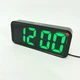 Часы настольные DT-6508 с будильником и USB зарядкой с зеленой подсветкой, лед часы настольные - изображение 9