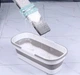 Складное ведро Barrel LY-630 силиконовое 15 л с ручками серо-белое - изображение 10